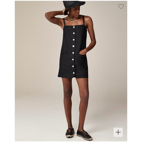 NWT ‘J.Crew Claudia Dress in Linen’ sz Medium - Picture 3 of 8